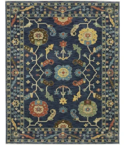 Oriental Weavers Francesca Fr03F Blue/ Multi 3 Ft. 3 In. X 5 Ft. Rectangle Rug