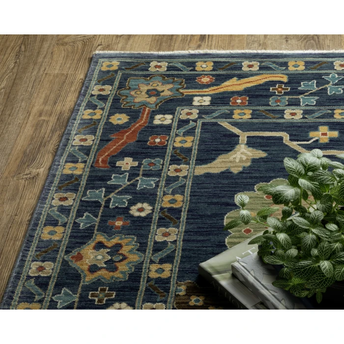 Oriental Weavers FRANCESCA fr03f Blue/Multi Rug 3'3X5'