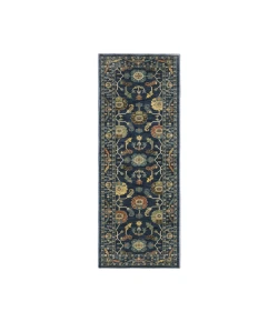 Oriental Weavers Francesca Fr03F Blue/ Multi 2 Ft. 3 In. X 7 Ft. 6 In. Runner Rug