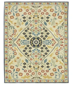 Oriental Weavers Francesca Fr06B Ivory/ Multi 5 Ft. 3 In. X 7 Ft. 6 In. Rectangle Rug
