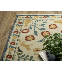 Oriental Weavers Francesca Fr06B Ivory/ Multi 5 Ft. 3 In. X 7 Ft. 6 In. Rectangle Rug