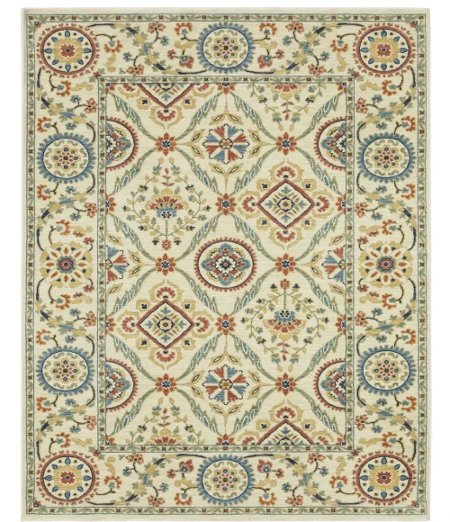 Oriental Weavers FRANCESCA FR07A Ivory 3' 3X5'