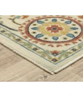 Oriental Weavers FRANCESCA FR07A Ivory 3' 3X5'