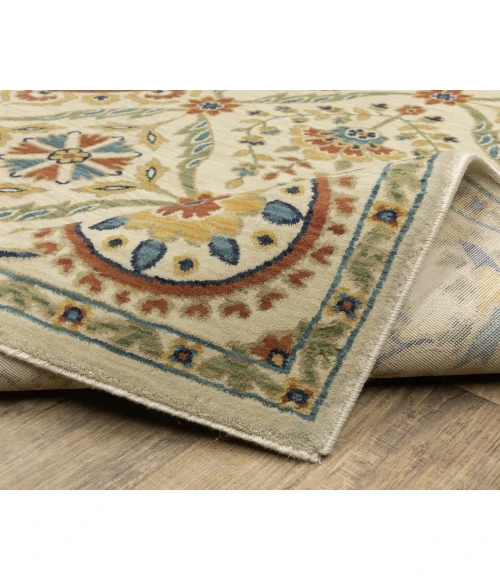 Oriental Weavers FRANCESCA FR07A Ivory 3' 3X5'