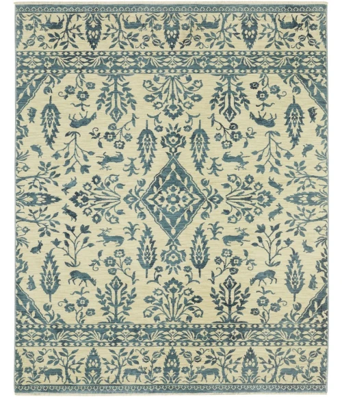 Oriental Weavers FRANCESCA fr08h Blue/Ivory Rug 3'3X5'