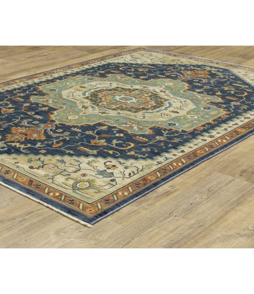 Oriental Weavers FRANCESCA fr09f Blue/Multi Rug 3'3X5'