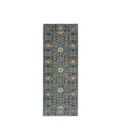 Oriental Weavers Francesca Fr11B Blue/ Rust 2 Ft. 3 In. X 7 Ft. 6 In. Runner Rug