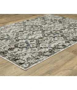 Oriental Weavers Gemini 1003E Charcoal/ Grey 3 Ft.10 In. X 5 Ft. 5 In. Rectangle Rug