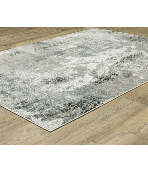 Oriental Weavers GEMINI 1x Beige/Blue Rug 7'10X10'10