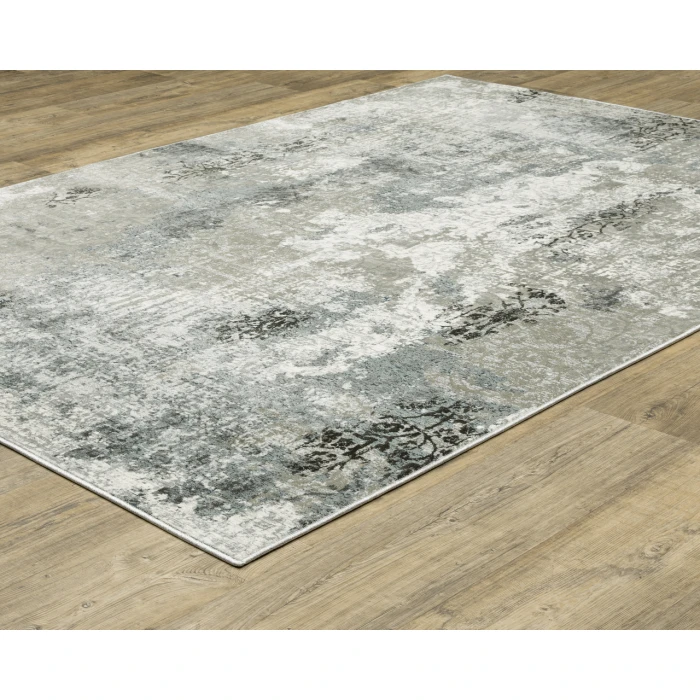 Oriental Weavers GEMINI 1x Beige/Blue Rug 2' 3X7' 6