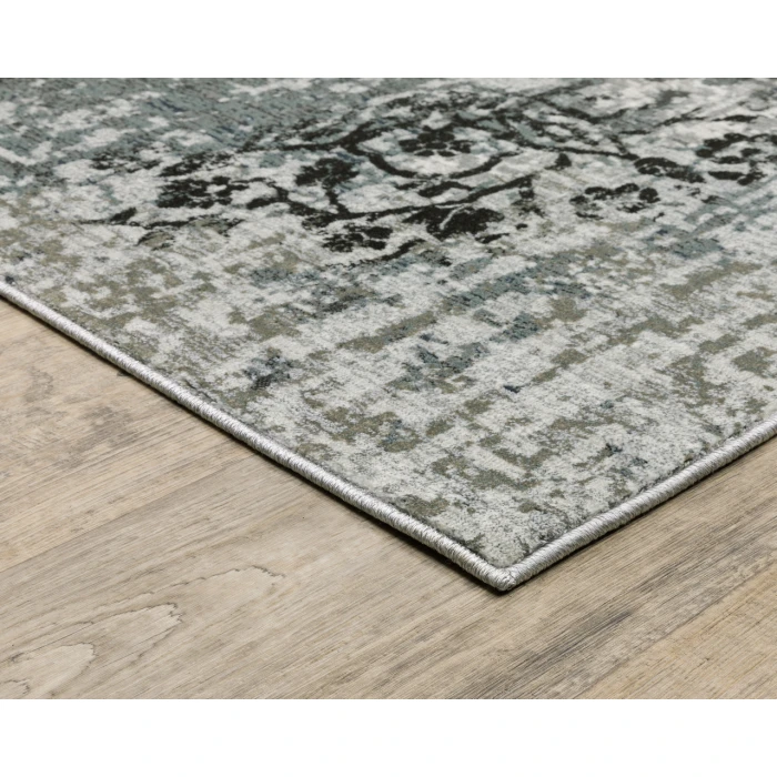 Oriental Weavers GEMINI 1x Beige/Blue Rug 2' 3X7' 6