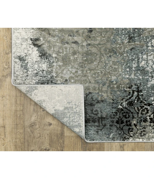 Oriental Weavers GEMINI 1x Beige/Blue Rug 7'10X10'10