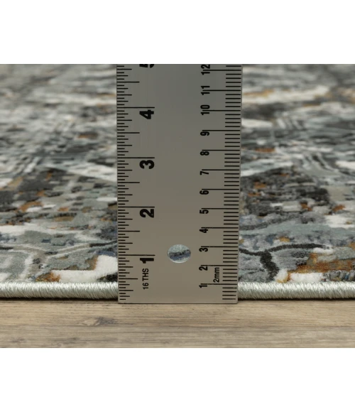 Oriental Weavers GEMINI 2060V Charcoal 3'10X5' 5