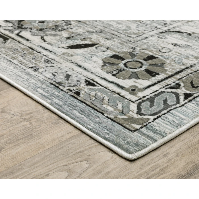 Oriental Weavers GEMINI 20z Grey/Blue Rug 3'10X5' 5