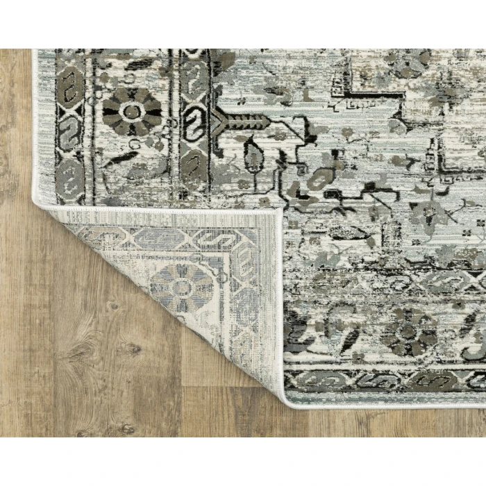 Oriental Weavers GEMINI 20z Grey/Blue Rug 3'10X5' 5