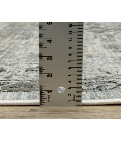 Oriental Weavers GEMINI 20z Grey/Blue Rug 2' 3X7' 6