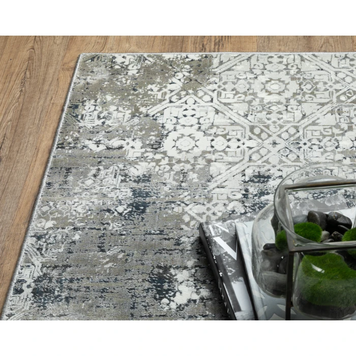 Oriental Weavers GEMINI 2h Beige/Grey Rug 3'10X5' 5
