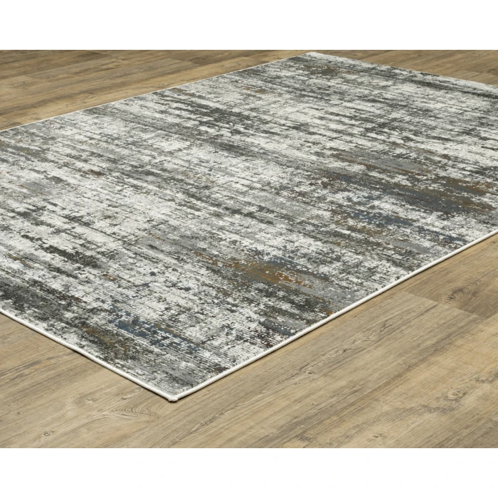 Oriental Weavers GEMINI 4151U Charcoal 2' 3X7' 6