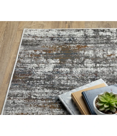 Oriental Weavers GEMINI 4151U Charcoal 7'10X10'10