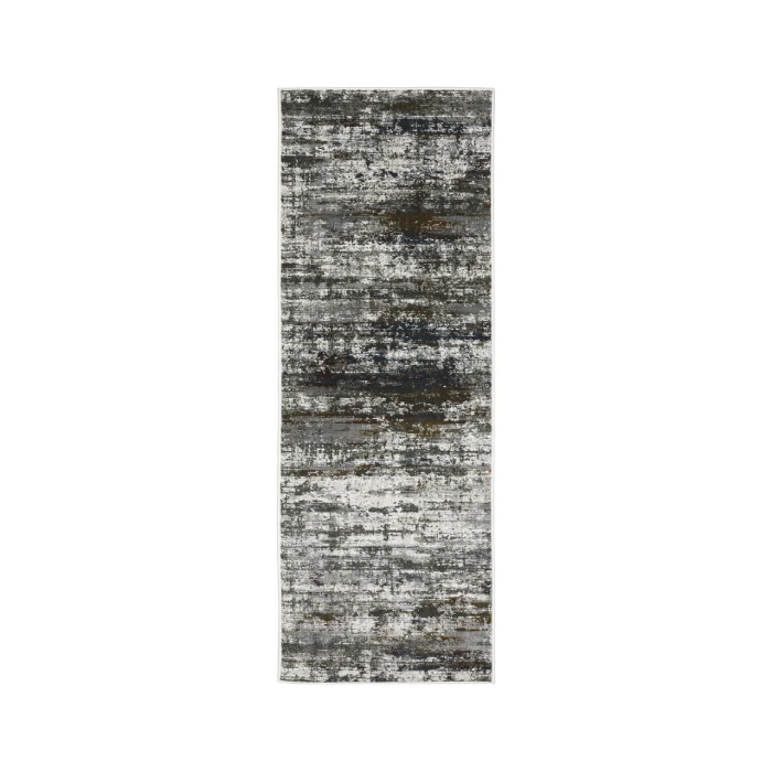 Oriental Weavers GEMINI 4151U Charcoal 2' 3X7' 6