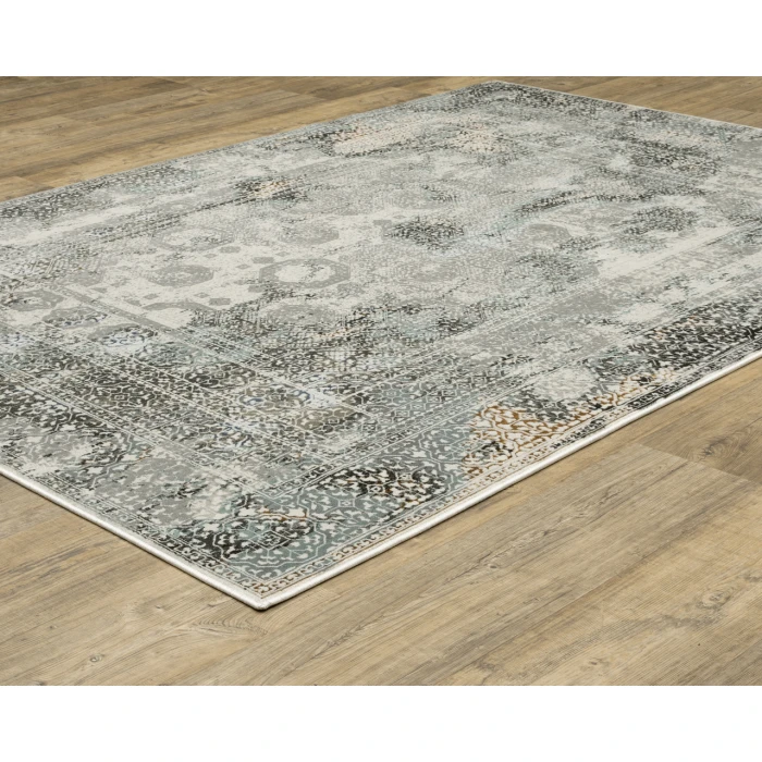 Oriental Weavers GEMINI 4153F Grey 7'10X10'10