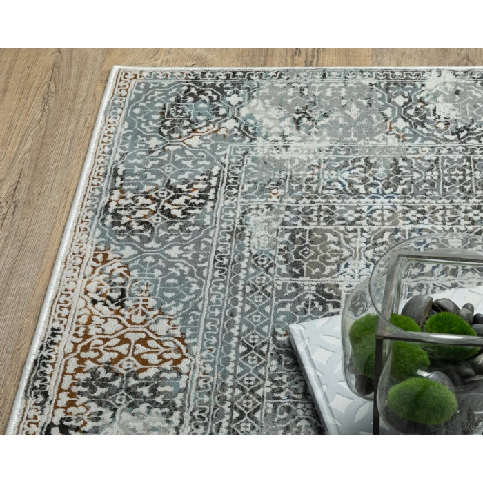 Oriental Weavers GEMINI 4153F Grey 7'10X10'10