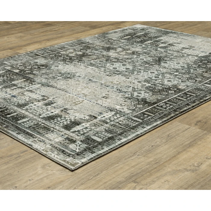 Oriental Weavers GEMINI 070N2 Charcoal 7'10X10'10