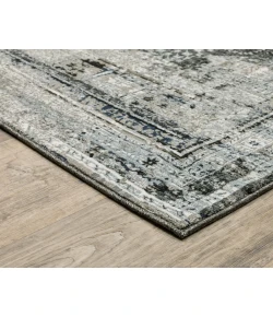 Oriental Weavers Gemini 70N Charcoal/ Grey 2 Ft. 3 In. X 7 Ft. 6 In. Runner Rug