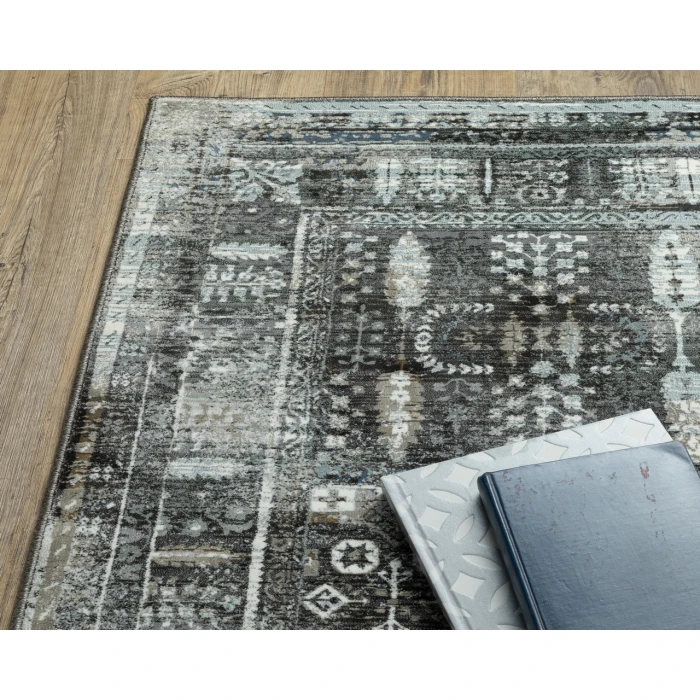 Oriental Weavers GEMINI 070N2 Charcoal 7'10X10'10