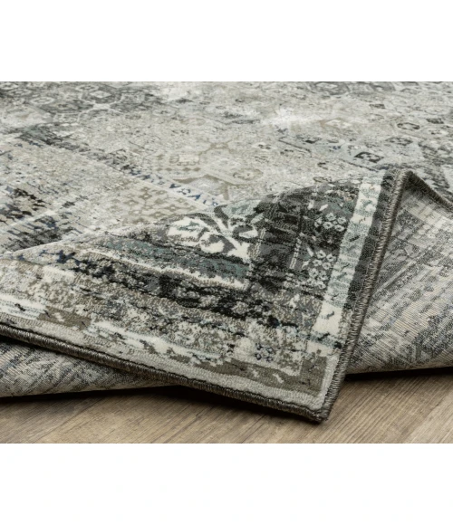 Oriental Weavers GEMINI 070N2 Charcoal 9'10X12'10