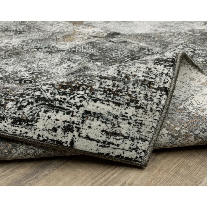 Oriental Weavers GEMINI 090O2 Charcoal 3'10X5' 5