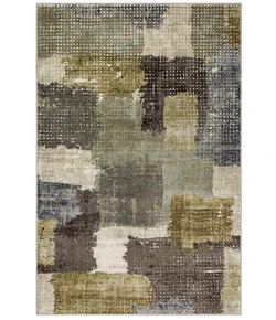 Oriental Weavers GEMMA Green GEM01 2ft. 3in. X 7ft. Rect. Rug