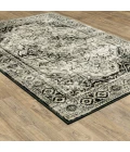 Oriental Weavers Area Rug Georgia 429G0 Grey 6' 7" X  9' 2"
