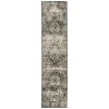 Oriental Weavers Georgia 429G0 Grey/ Black Area Rug 1 ft. 10 in. X 7 ft. 6 in. Runner