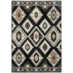 Oriental Weavers Georgia 605F0 Charcoal/ Ivory Area Rug 7 ft. 10 in. X 10 ft. Rectangle