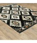 Oriental Weavers Area Rug Georgia 605F0 Charcoal 1'10" X  7' 6" Runner