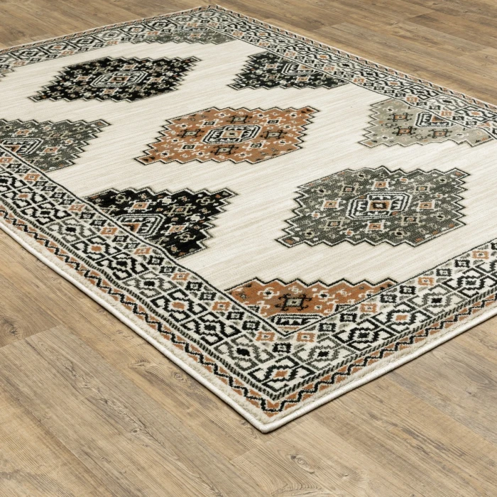 Oriental Weavers Area Rug Georgia 640A0 Ivory 1'10" X  7' 6" Runner