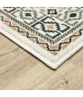 Oriental Weavers Area Rug Georgia 640A0 Ivory 6' 7" X  9' 2"