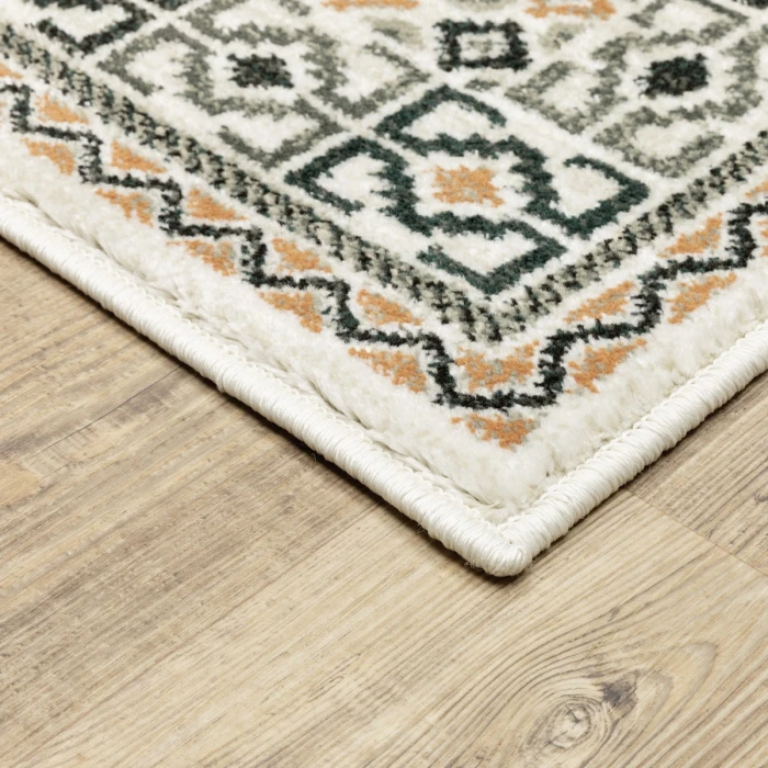 Oriental Weavers Area Rug Georgia 640A0 Ivory 1'10" X  7' 6" Runner