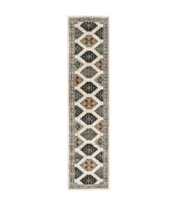 Oriental Weavers Georgia 640A0 Ivory/ Multi Area Rug 1 ft. 10 in. X 7 ft. 6 in. Runner