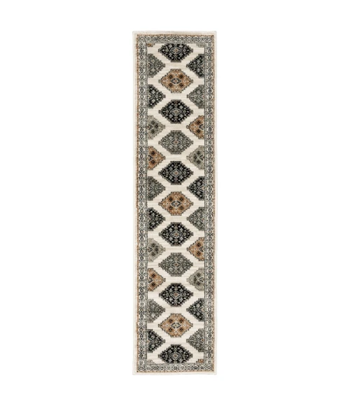 Oriental Weavers Area Rug Georgia 640A0 Ivory 6' 7" X  9' 2"