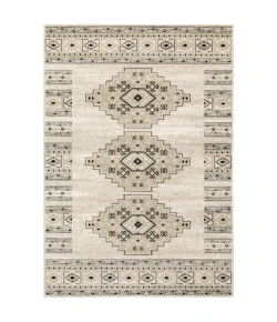 Oriental Weavers Georgia 643A0 Ivory/ Grey Area Rug 6 ft. 7 in. X 9 ft. 2 in. Rectangle
