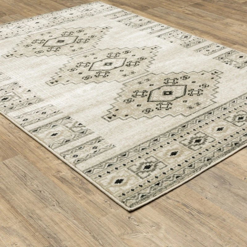 Oriental Weavers Area Rug Georgia 643A0 Ivory 7'10" X 10'