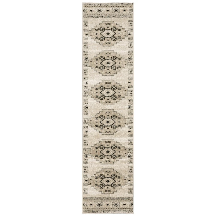 Oriental Weavers Area Rug Georgia 643A0 Ivory 6' 7" X  9' 2"