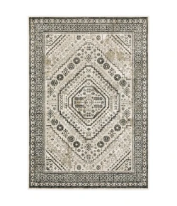 Oriental Weavers Georgia 659C0 Ivory/ Grey Area Rug 9 ft. 10 in. X 12 ft. 10 in. Rectangle