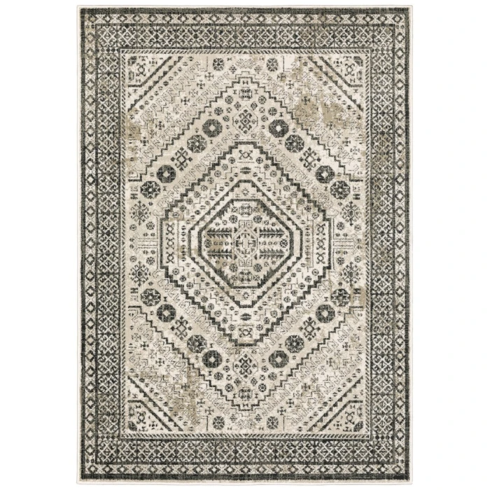 Oriental Weavers Area Rug Georgia 659C0 Ivory 5' 3" X  7' 3"
