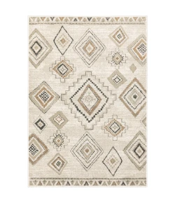 Oriental Weavers Georgia 660B0 Ivory/ Orange Area Rug 9 ft. 10 in. X 12 ft. 10 in. Rectangle