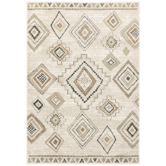 Oriental Weavers Area Rug Georgia 660B0 Ivory 3'10" X  5' 5"
