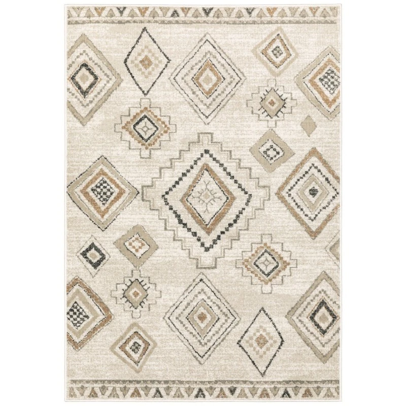 Oriental Weavers Area Rug Georgia 660B0 Ivory 3'10" X  5' 5"