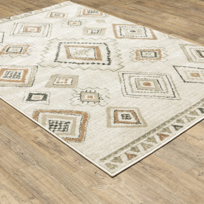 Oriental Weavers Area Rug Georgia 660B0 Ivory 3'10" X  5' 5"